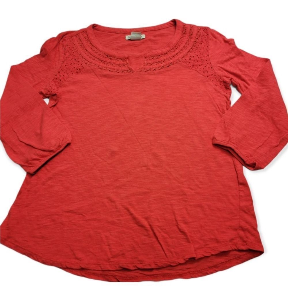 Lucky Brand 3/4 sleeve shirt S